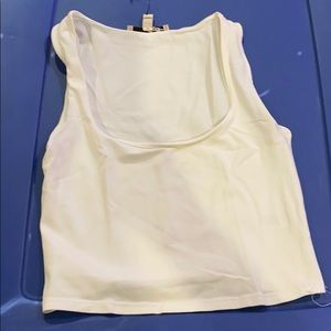 Express U-Line crop top